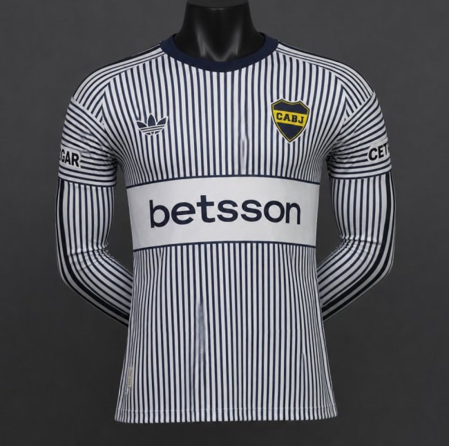 Player Version 26/27 Boca Juniors Away Long Sleeve Jersey