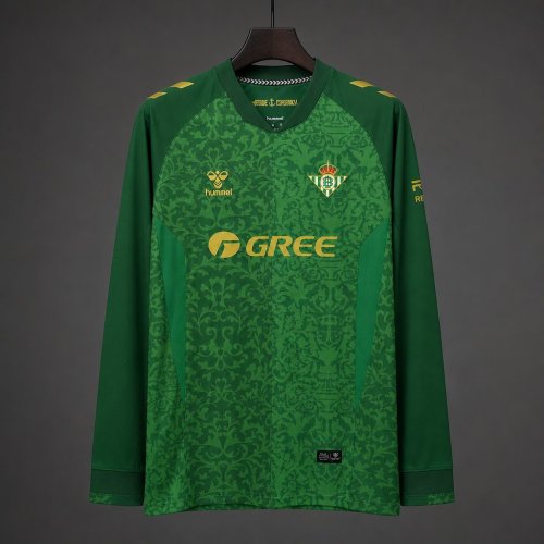 26/27 Real Betis Away Long Sleeve Green Jersey