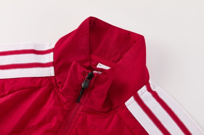 26/27 Arsenal FC Red  Full Zipper Windbreaker Jacket