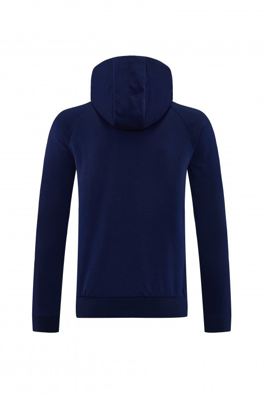 26/27 Bayern München Royal Blue Hoodie Full Zipper Jacket + Long Pants
