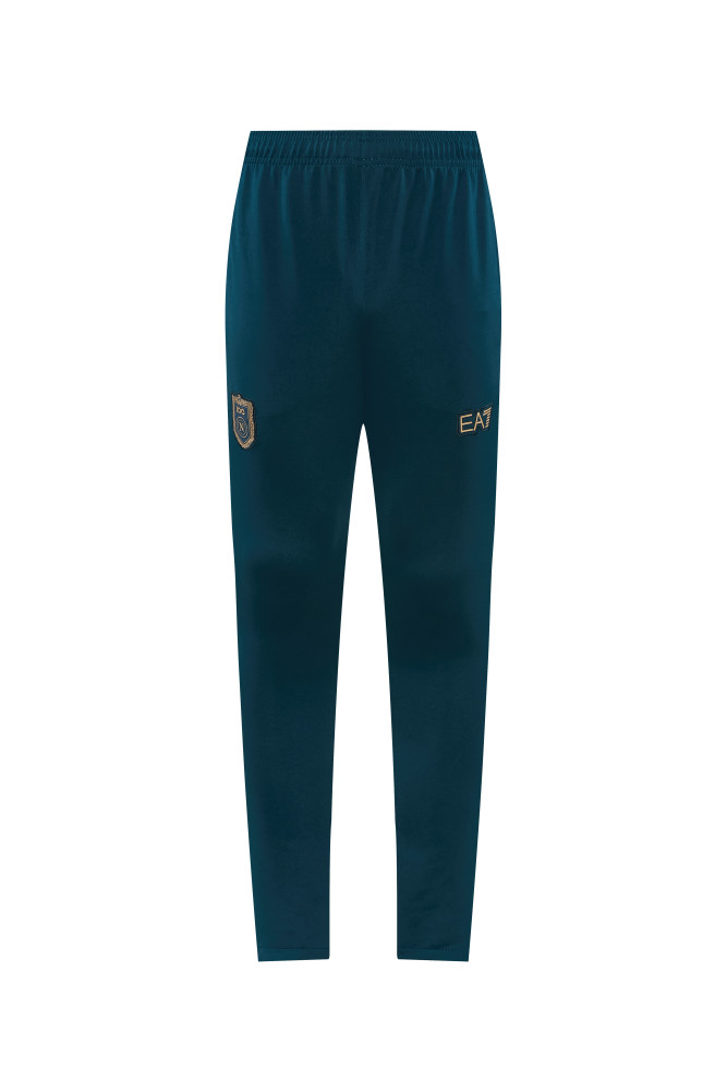 26/27 SSC Napoli Dark Green Full Zipper Jacket Tracksuit + Long Pants