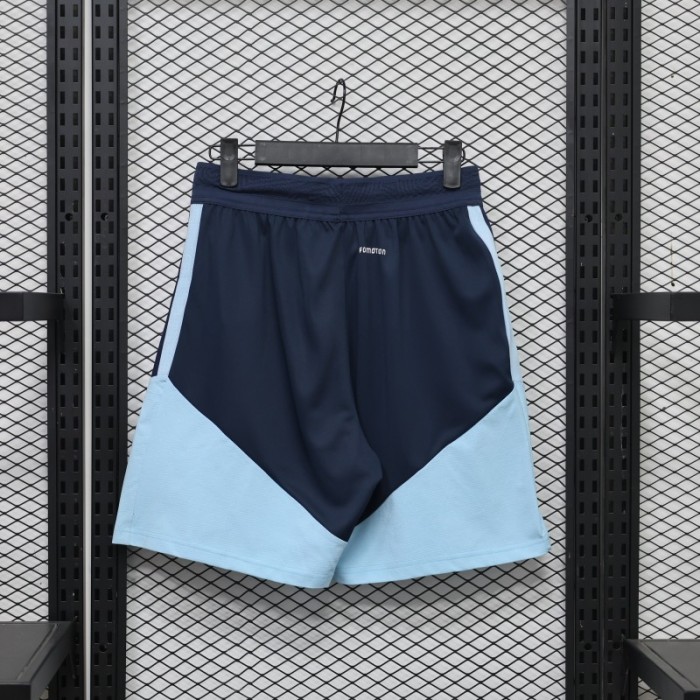 Player Version  2026 Argentina National Team  Training Blue Shorts