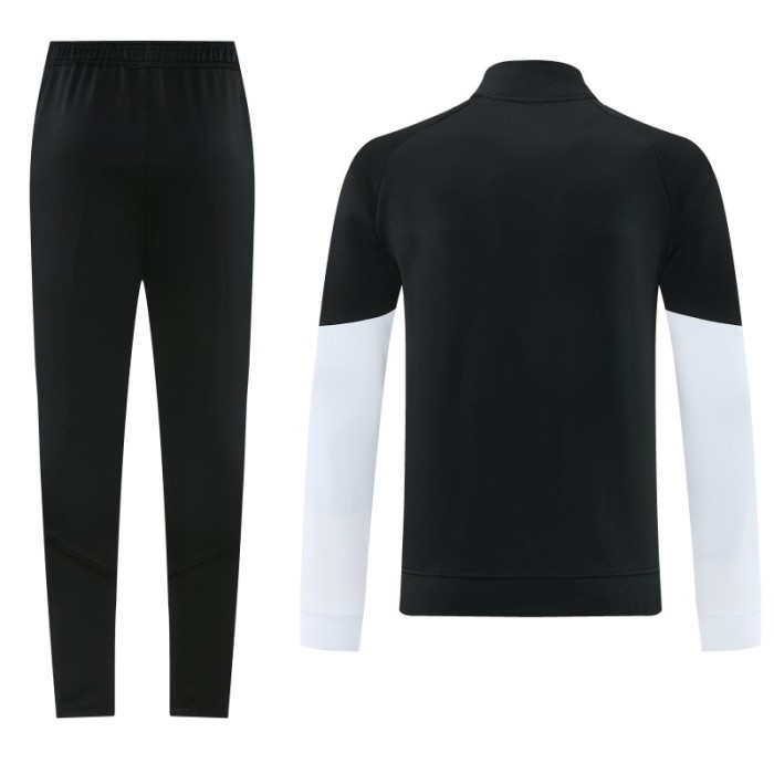 26/27  Liverpool FC  Black Full Zipper Jacket Tracksuit + Long Pants