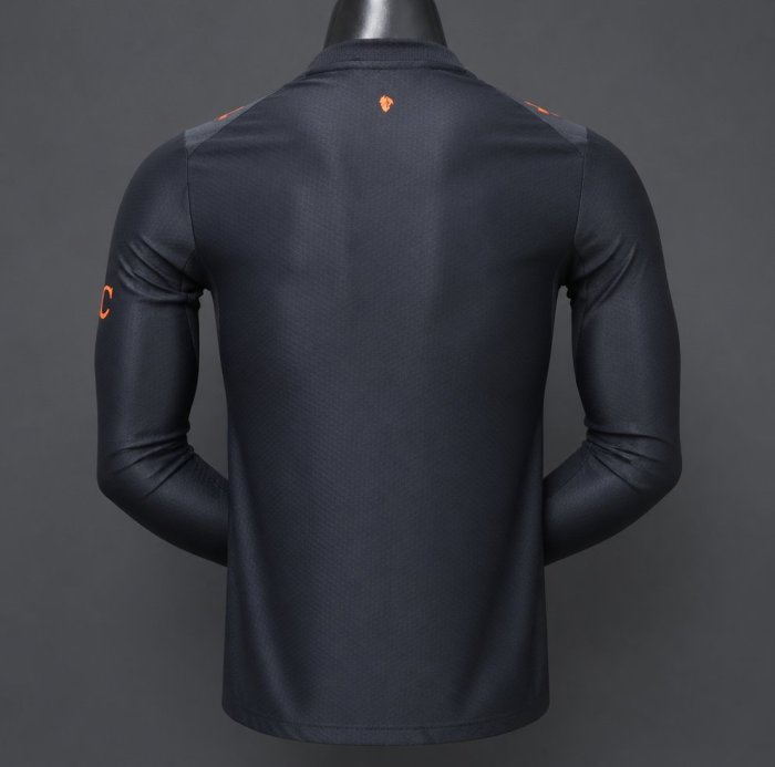 Player Version 26/27 AC Milan Third Black Long Sleeve Jersey