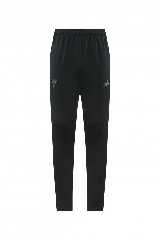 26/27 Liverpool  Black Full Zipper Jacket Tracksuit + Long Pants
