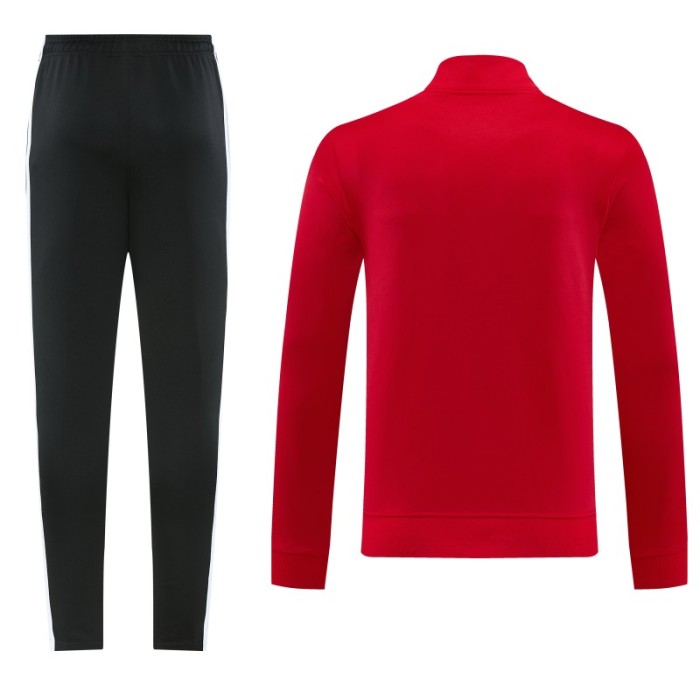 26/27 Liverpool  Red Full Zipper Jacket Tracksuit + Long Pants