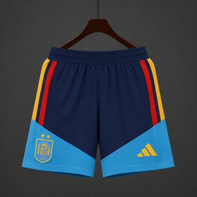 Player Version 2026 Spain National Team Training Blue Shorts