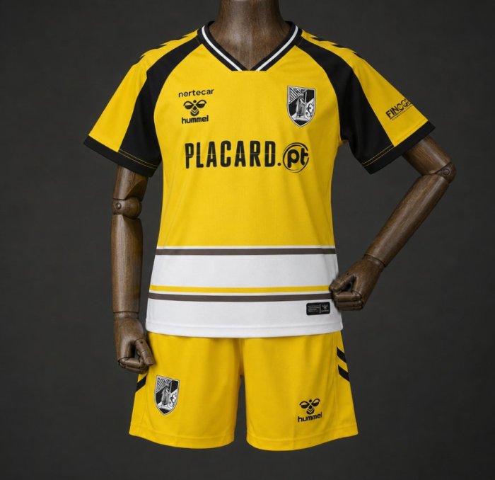 26/27 Kids Vitoria Yellow Third Jersey