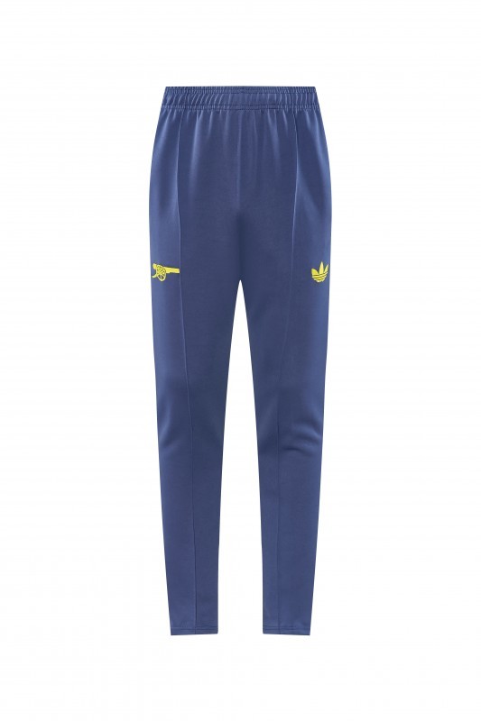 26/27  Arsenal FC Blue Grey Full Zipper Jacket Tracksuit + Long Pants