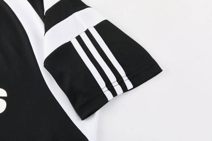 26/27 Adidas 17 Black Short Sleeve+Soccer Shorts