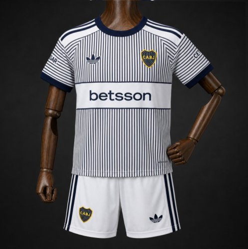 26/27 Kids Boca Juniors Away Jersey