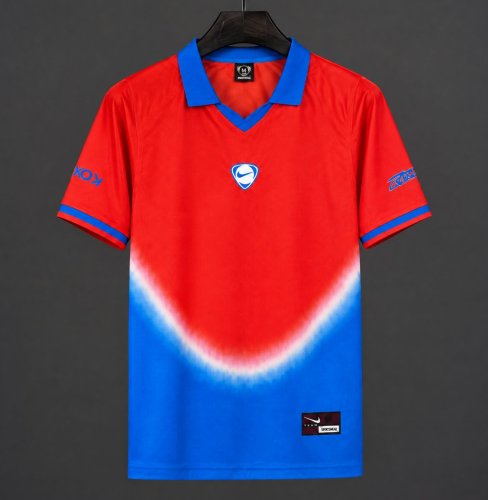 2026 South Korea x Travis Scott Cactus Jack Total 90 Red/Blue Jersey