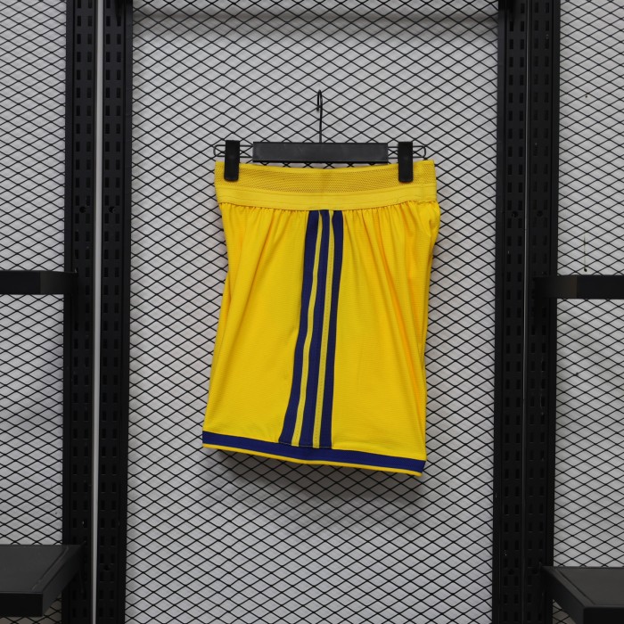 Player Version 26/27 Boca Juniors Away Yellow Shorts