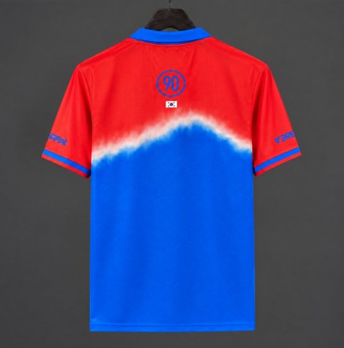 2026 South Korea x Travis Scott Cactus Jack Total 90 Red/Blue Jersey