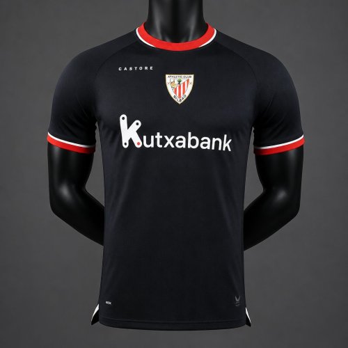 Player Version 26/27 Athletic Club Bilbao Black Jersey