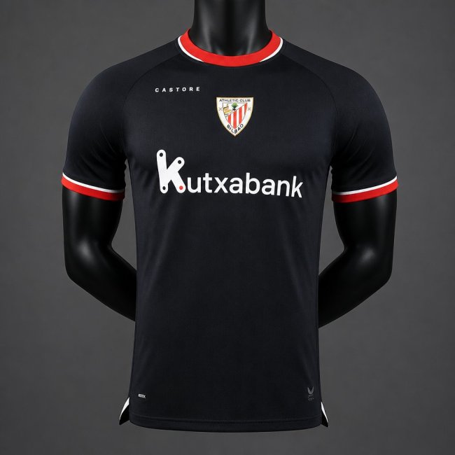 Player Version 26/27 Athletic Club Bilbao Black Jersey