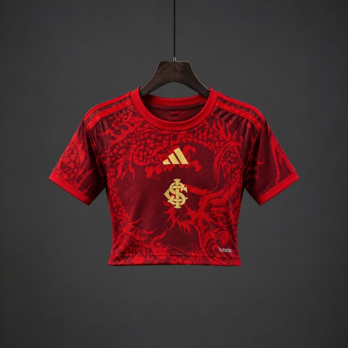 26/27 SC Internacional  Third Red Women Crop Jersey