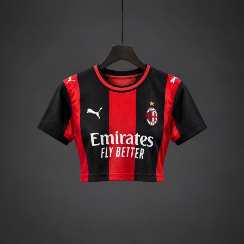 26/27 AC Milan Home Women Crop Jersey