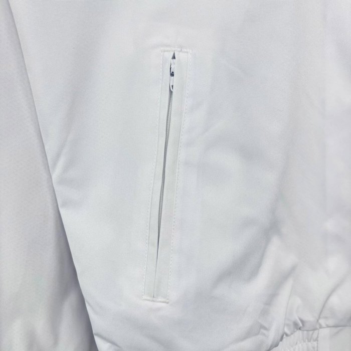 26/27 Newcastle United  White Full Zipper Windbreaker Jacket