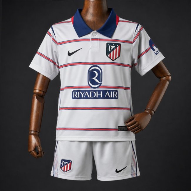 26/27 Kids Atletico Madrid Third Grey Jersey