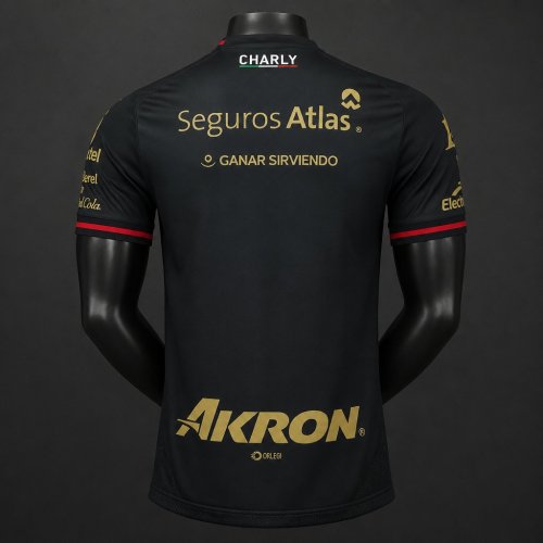 Player Version 26/27 Atlas FC Away Black Jersey