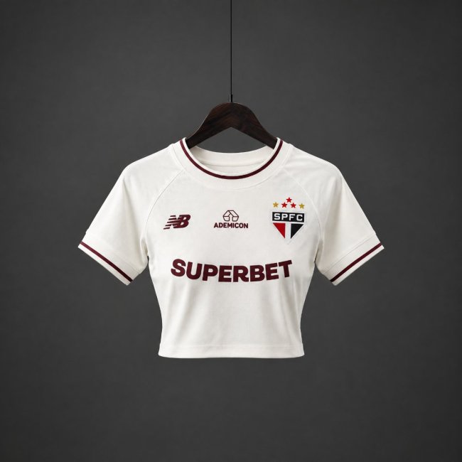 26/27 Cruzeiro Third Women Crop Jersey