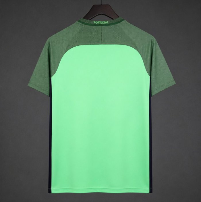 Retro 2016 Portugal Away Green Jersey