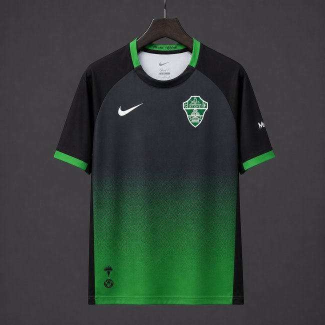 26/27 Elche Third Green Black Jersey