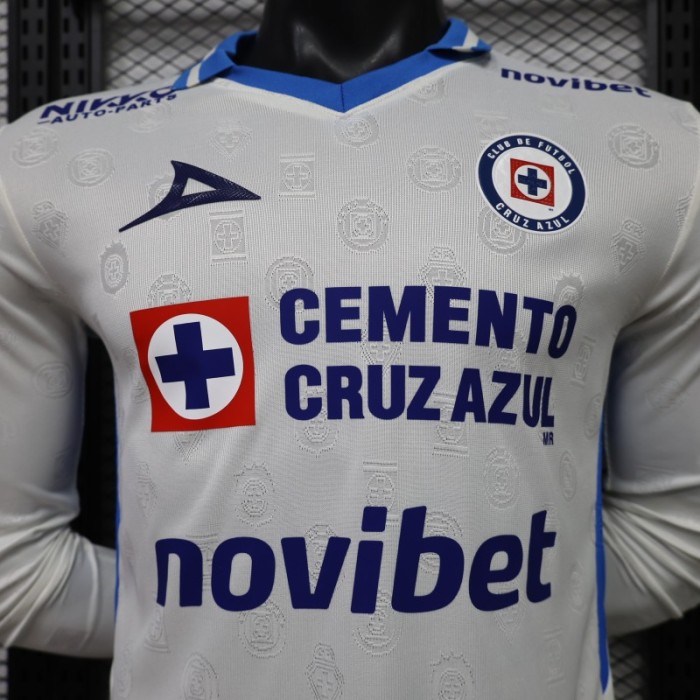 Player Version 26/27 Cruz Azul Away Long Sleeve Jersey