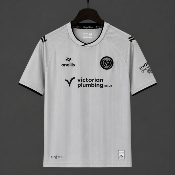 26/27 Bristol City Away Grey Jersey