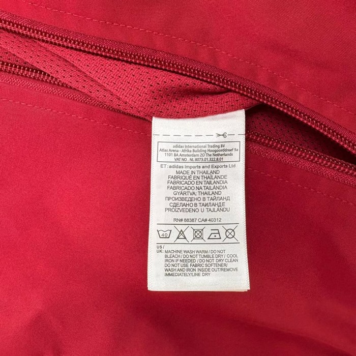 26/27 Arsenal  Red Full Zipper Windbreaker Jacket
