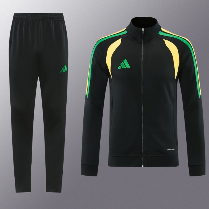 26/27 Air Jordan Black Full Zipper Jacket + Long Pants