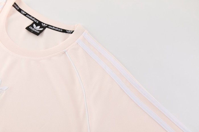 26/27 Adidas AD15 Pink Short Sleeve+Soccer Shorts