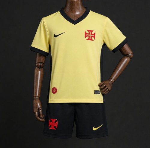 2026 Kids Da Gama Third Yellow Jersey