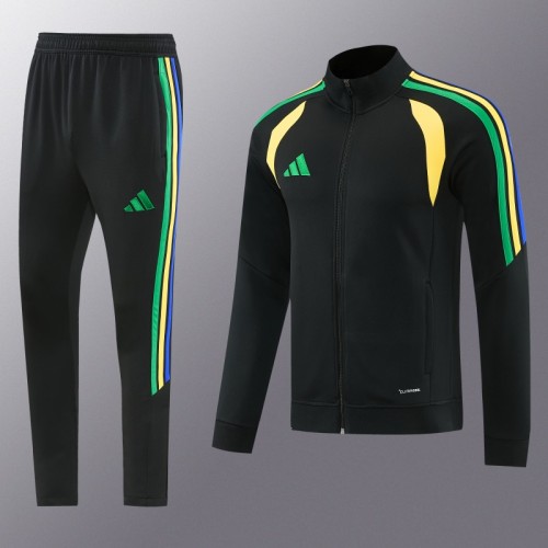 26/27 Air Jordan Black Full Zipper Jacket + Long Pants