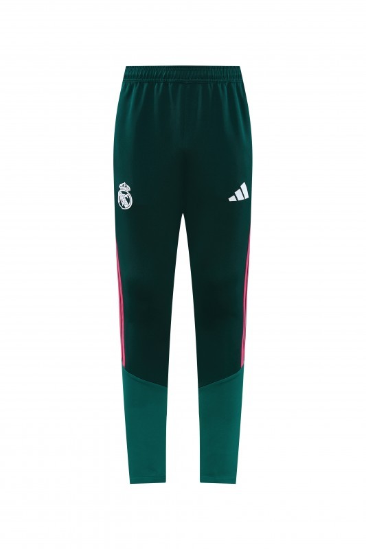 26/27 Real Madrid 02 Dark Green Full Zipper Jacket + Long Pants