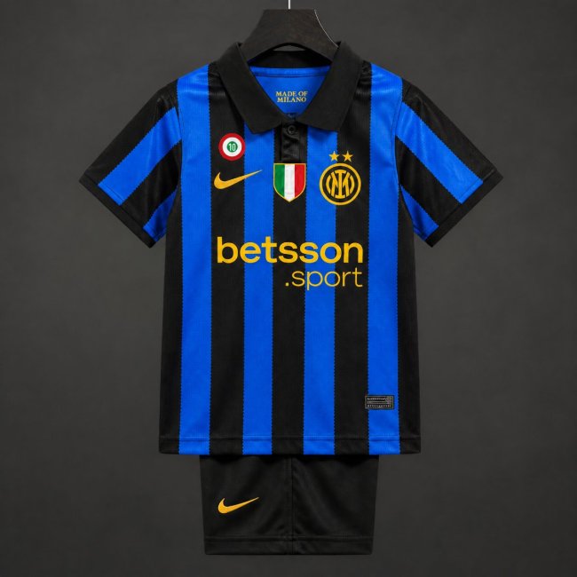 26/27 Kids Inter Milan Home Jersey