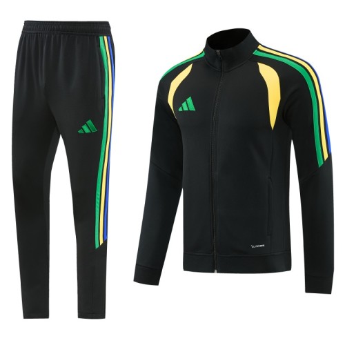 26/27 Air Jordan Black Full Zipper Jacket + Long Pants