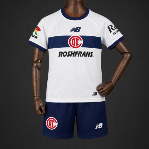 26/27 Kids Toluca Away White Jersey Kit