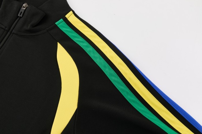 26/27 Air Jordan Black Full Zipper Jacket + Long Pants