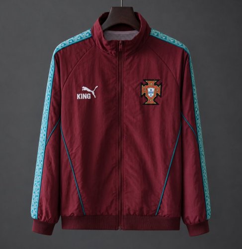2026 Portugal Wine Full Zipper Windbreaker