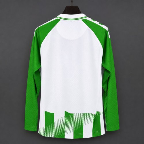 26/27 Real Betis Home Long Sleeve Green Jersey