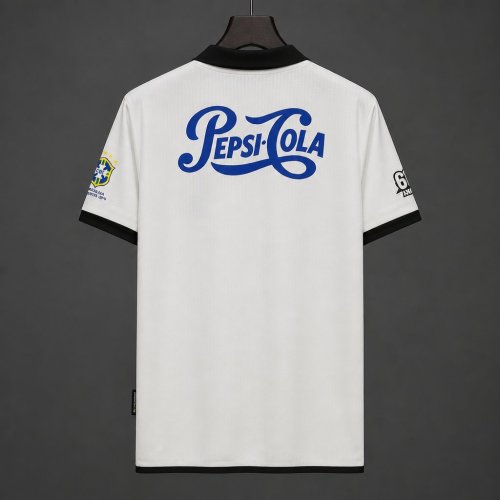 Retro 00/01 Corinthians 90Th Anniversary White Jersey