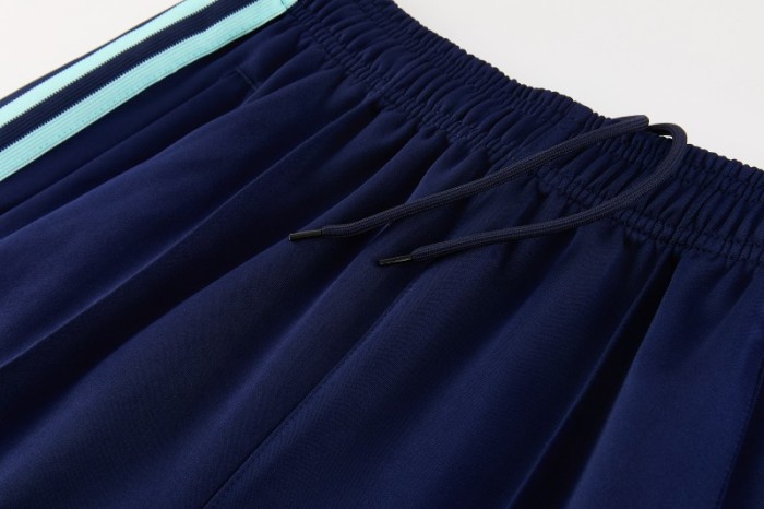 26/27 Germany  Navy Blue Full Zipper Jacket + Long Pants