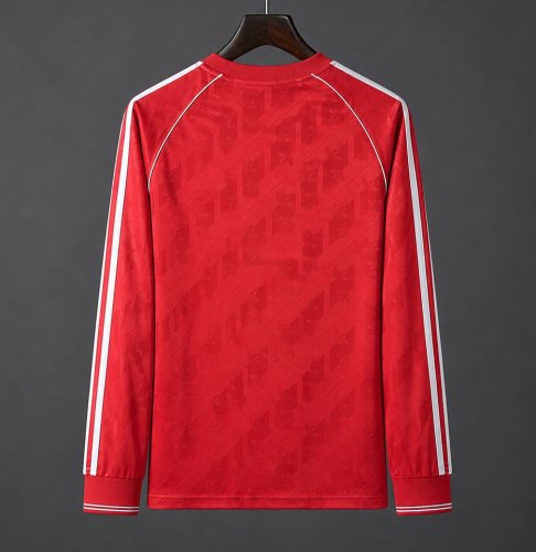 26/27 Benfica Home Vintage Long Sleeve Sweatshirt