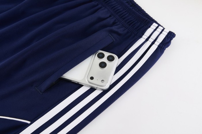 26/27 Adidas AD15 Royal Blue Short Sleeve+Soccer Shorts