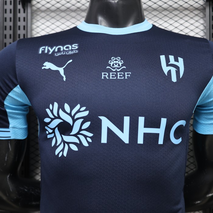 Player Version 26/27 Al Hilal FC Away Navy Jersey