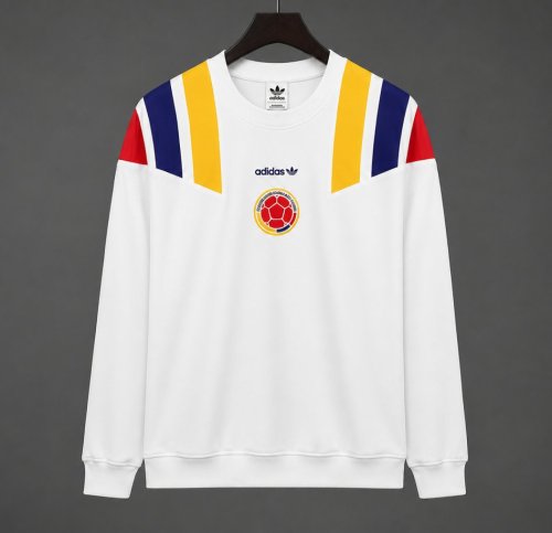 2026 Colombia EQT White Long Sleeve Sweatshirt