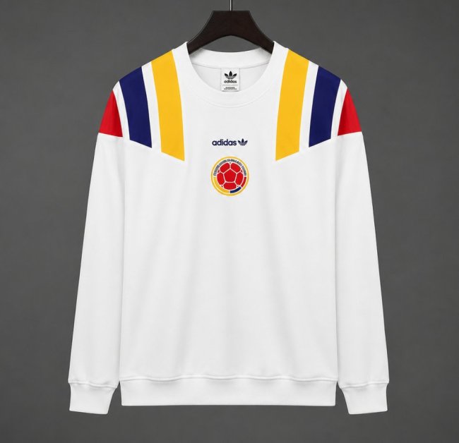 2026 Colombia EQT White Long Sleeve Sweatshirt