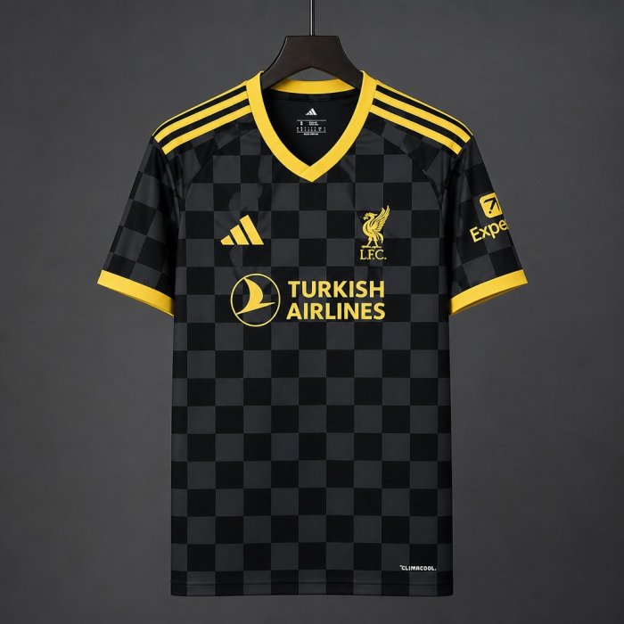 27/28 Liverpool Away Black Jersey